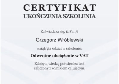 szkolenie vat